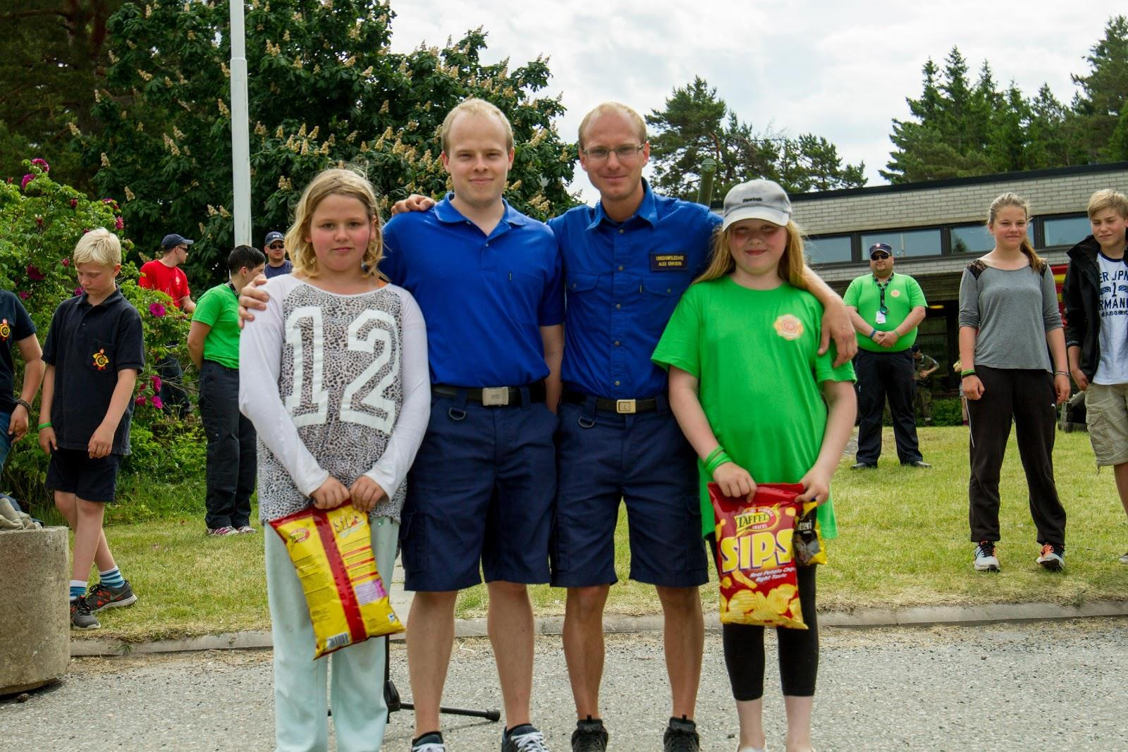 Prisutdelningen från talangaftonen. Hösten kommer fort och i slutet av oktober samlades flertalet åländska ungdomsavdelningar på gamla Naturbruksskolan i Jomala för det traditionsenliga lokallägret.