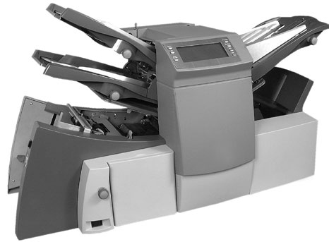 Systemöversikt 1 Översikt över inledning till kuverteringsmaskin Relay 3000 Relay 3000 är en kuverteringsmaskin med tre stationer, två arkmatare och en bilagematare.