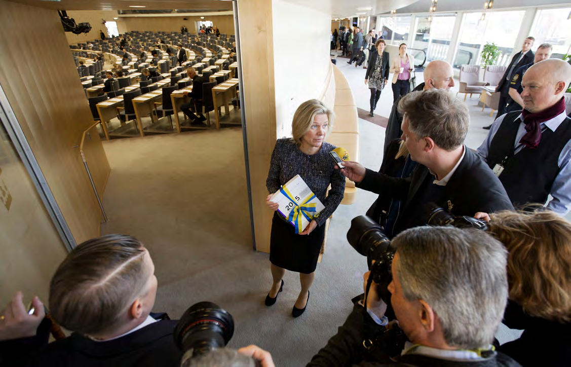 Tjänstemän från förvaltningen och 31 riksdagsledamöter deltog i Sveriges riksdags monter vid Bok- och biblioteksmässa i Göteborg i september. Vid mässan medverkade även talmannen.