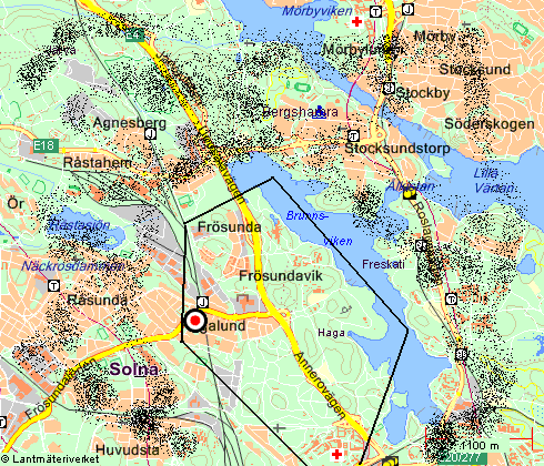 OMRÅDESBESKIVNING Mottagningen betjänar cirka 11 000 invånare, (ca 9 859 listade patienter 060501), framför allt boende i Hagalund, Förvaltarområdet, Hagavägen och Hagaparken.