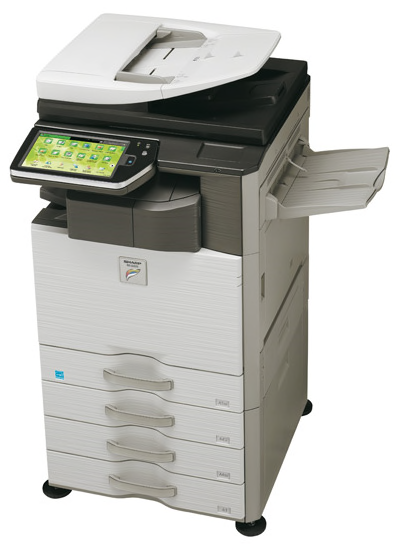 Modellförslag En Sharp MX-2610 (Hyresåtertagna system) Detta är en maskin med den senaste tekniken där ni exempelvis kan redigera insände dokument direkt i maskinen.