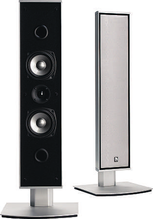 CINEMA PRECISION PM09C Center speaker in the Cinema Precision series Designed to fit flat TVs The cabinet is made of thick extruded aluminum Table stand included.
