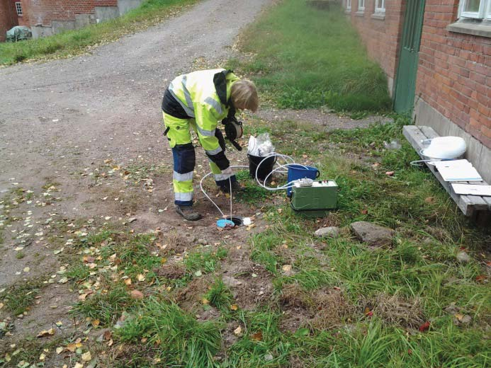 Fabriksområdet Provtagning Jord 26 st punkter