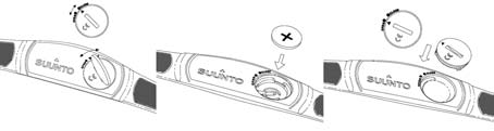 OBS OBS Vi rekommenderar att du byter ut batteriluckan och O-ringen samtidigt som batteriet byts ut för att se till att givaren förblir torr och vattenbeständig.