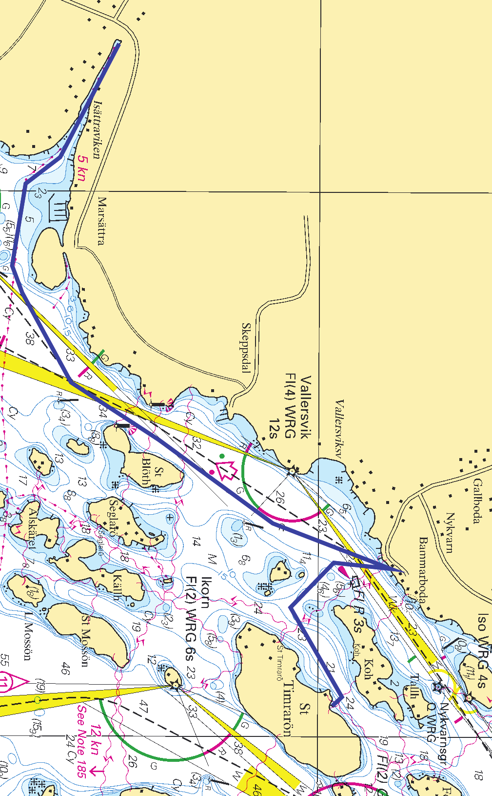 4 Time: 14 November - 21 November The second phase will involve towing and lowering of the pipeline between Bammarboda - Stora Timrarön.