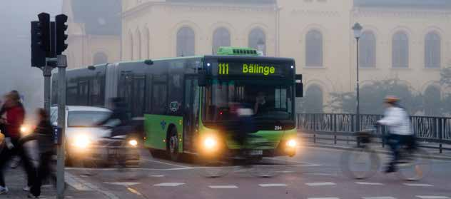 TYDLIG KOLLEKTIVTRAFIK En attraktiv och väl fungerande kollektivtrafik är en förutsättning för att Uppsala ska kunna växa med 100 000 fler invånare till 2050.