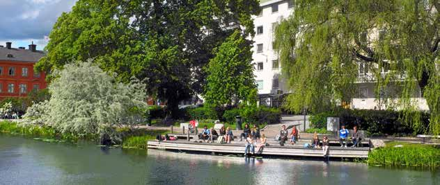 ETT LEVANDE ÅRUM Årummet samlar stadens centrala delar till ett sammanhängande och grönt rekreationsstråk tillgängligt för alla i Uppsala.