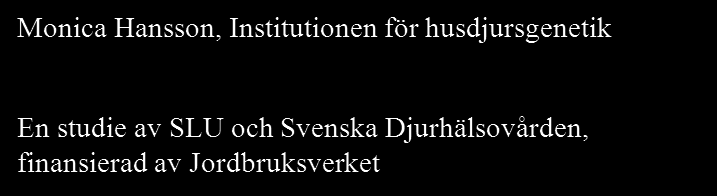 Lokalbedövningen en stort steg för djurskyddet Utbildning av