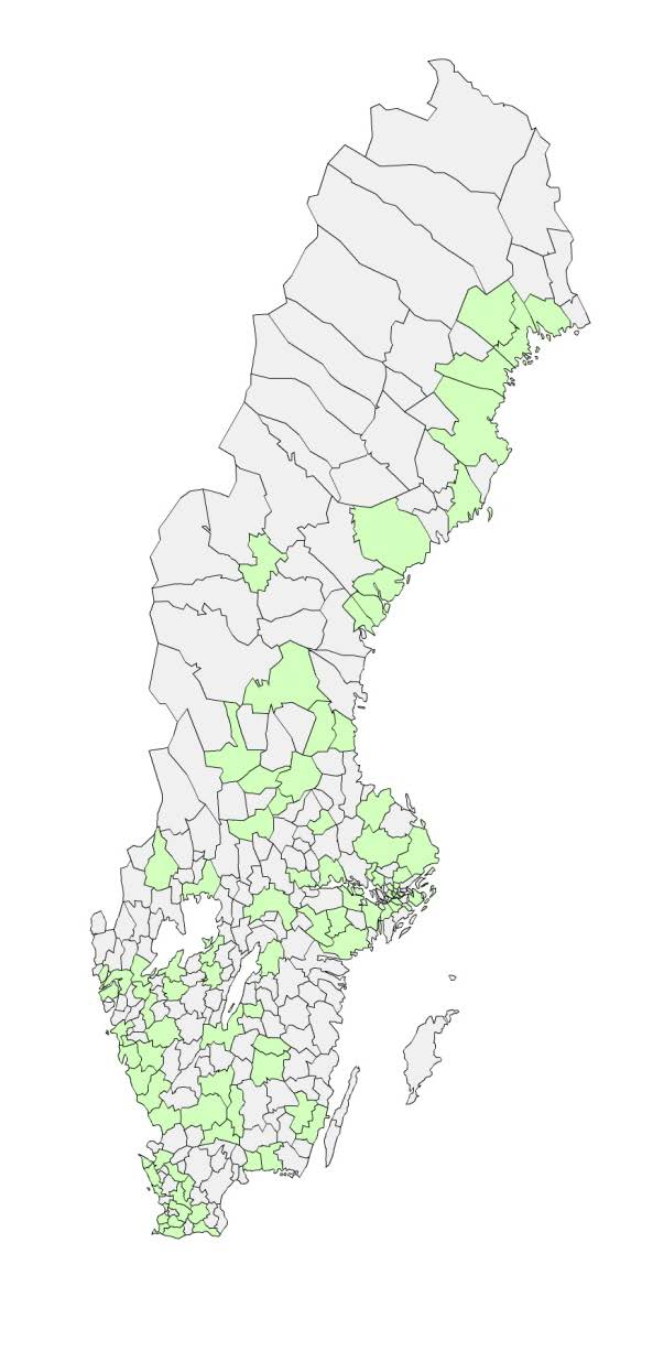 Åtgärda partikelkällan Sandning Start och slut för sandupptagning (kommunenkät 2007) 7600000