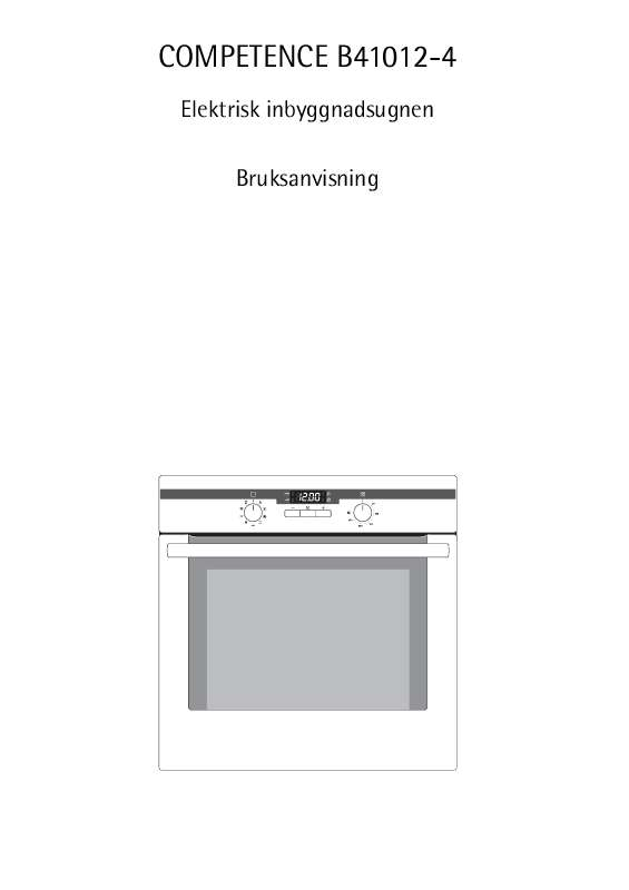 Du kan läsa rekommendationerna i instruktionsboken, den tekniska specifikationen eller installationsanvisningarna för AEG- ELECTROLUX B41012-4-M NORDIC R.