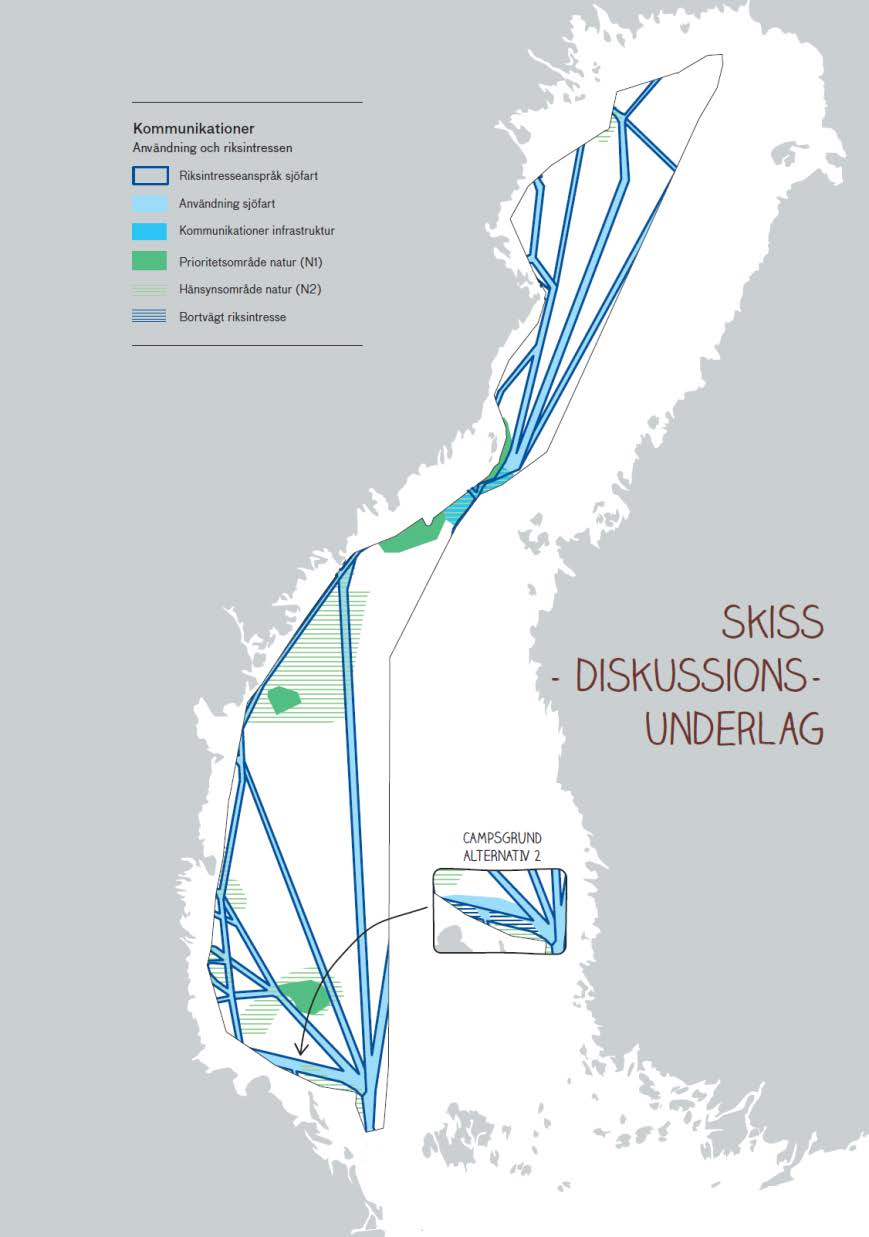 Temakartan Säker framkomlighet för kommunikationer