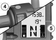 4 34 Tryck på knappen tills minuterna som ska ställas in visas. Håll knappen intryckt tills minuterna slutar blinka. Inställningen är klar.