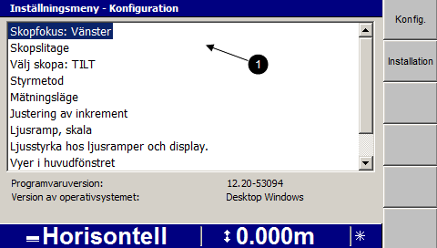 2 Använda kontrollenheten och ljusramperna Då vissa funktionsknappars funktion gäller för särskilda skärmar eller dialogrutor kommer den tillhörande funktionen endast att finnas tillgänglig när just