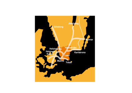 Arbetsmaterial 2012-10-10 6 3. Lönsamma investeringar Under Öresundsbrons första årtionde ökade resandet med 81 %. Varje dag sker över 90 000 resor över Öresund.