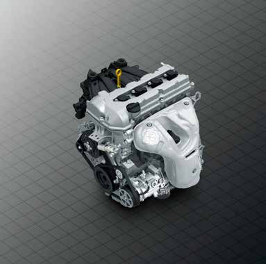 TVÅ KRAFTKÄLLOR Motorerna i S-CROSS är framtagna för att ge bästa möjliga prestanda i kombination med låg bränsleförbrukning och lågt CO 2 -utsläpp.