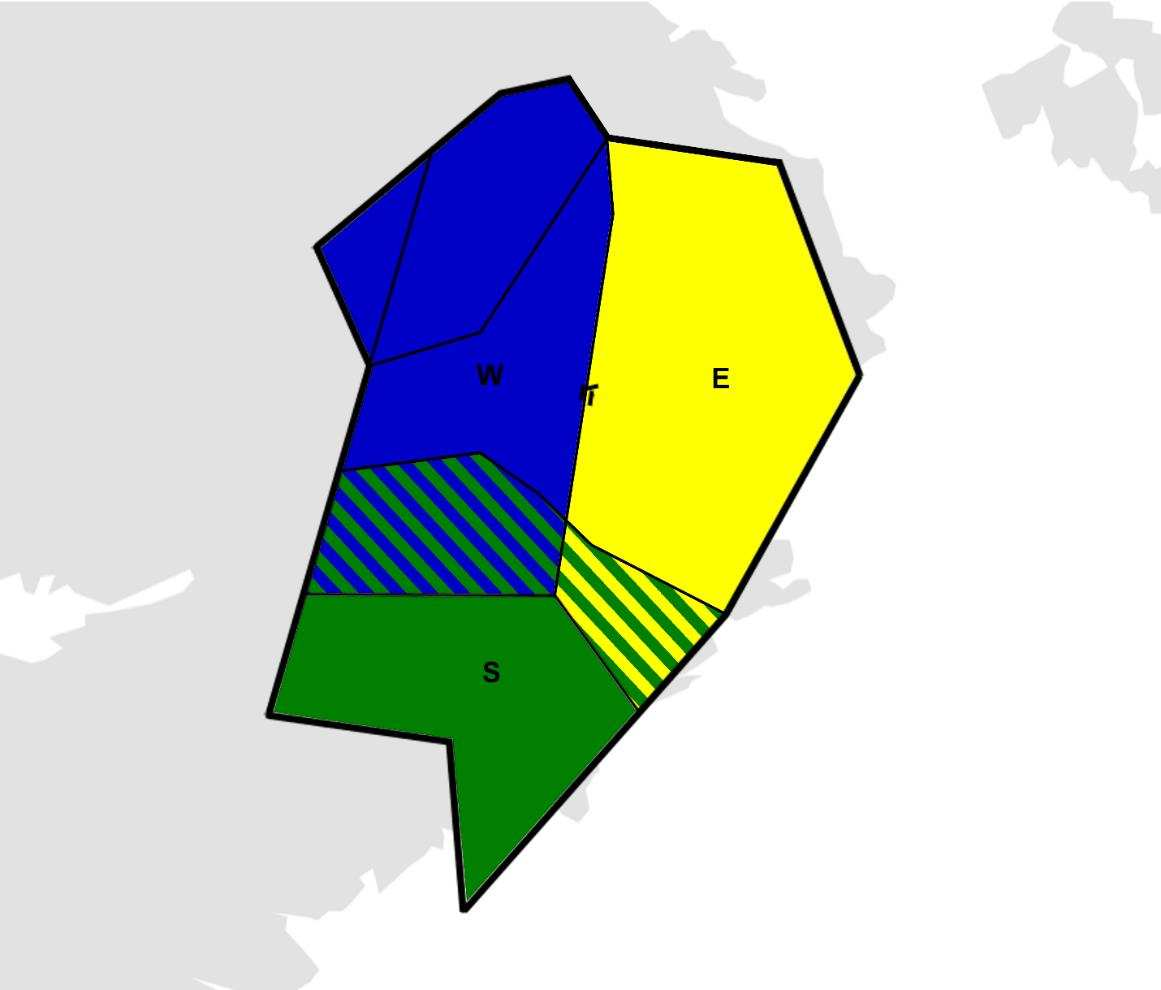 Idag är Stockholm TMA indelat i tre sektorer: sektor W, sektor E och sektor S (Dervic & Rank, 2015; Rydin, 2013).