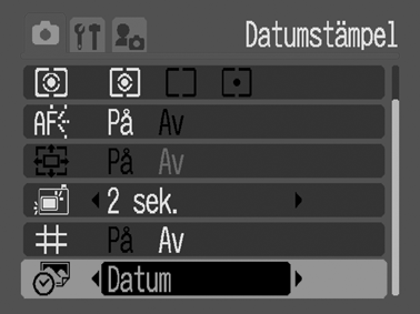 Datumkopiering på vykort Fotografering Du kan ta bilder med optimala inställningar för vykort genom att komponera dem i utskriftsområdet (förhållandet ca 3:2 mellan bredd och höjd) som visas på