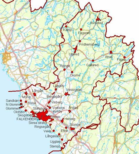 1 UTGÅNGSPUNKTER Översiktsplan Falkenbergs kommun Hållbar tillväxt för framtidens samhällsbyggande Falkenbergs kommun är inne i en spännande utveckling.