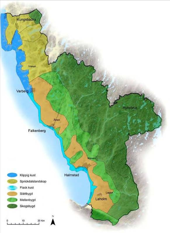 Översiktsplan Falkenbergs kommun Fokusunderlag 6 NATUR- OCH KULTURLANDSKAP Flack kust.