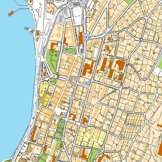Dnr: 2016/179 4 (17) Plandata Läge Kvarteret Trasten är beläget mellan Nygatan, Lärkgatan och Riddaregatan. Se översiktskarta här bredvid. Areal Planområdet omfattar ca 10 600 m 2.