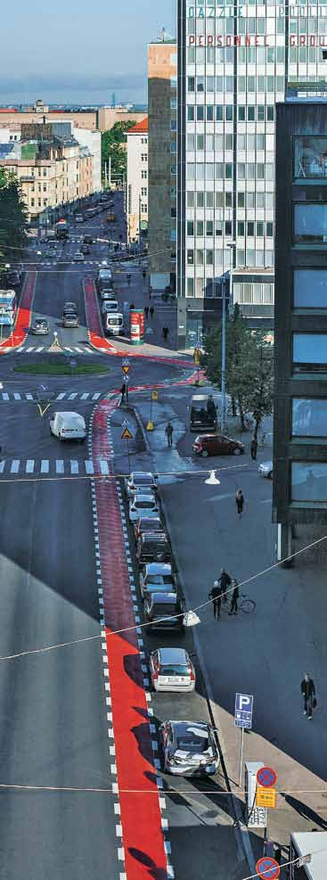 Smidig vardag n På vardagsresor ska framkomligheten med hållbara färdmedel kunna konkurrera med framkomligheten inom biltrafik. n Restiderna kan förutses för alla färdmedel.