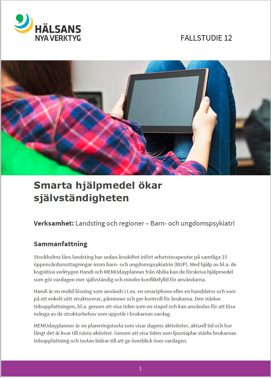 Nyttiga exempel Fallstudier med lärdomar och