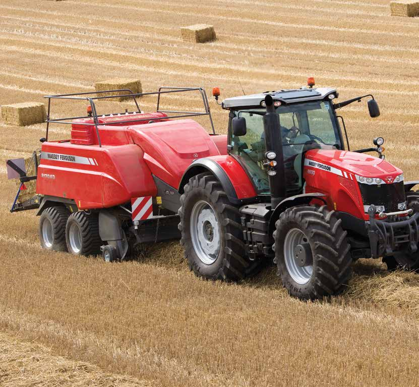 MF2100 Oöverträffade storbalspressar från Massey Ferguson MF 2140, 2150, 2160, 2170,