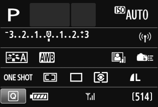 Grundfunktioner och inställningar Inställningar och anslutningsstatus för [Wi-Fi] Du kan se inställningar och anslutningsstatus för [Wi-Fi] på fliken [53] på kamerans LCD-display och LCD-monitor.