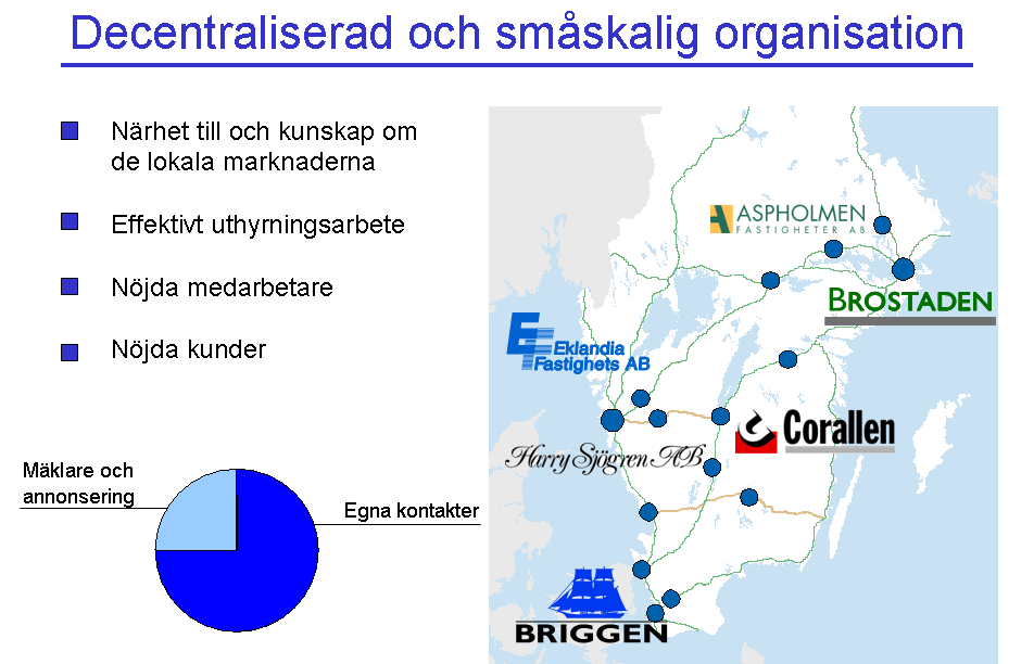 Kunderna blir inte många, nöjda och flera av sig själva. Bakom detta ligger dagligt arbete hos Castellums 208 engagerade medarbetare. Det är viktigt för oss att det är egen personal som möter kund.