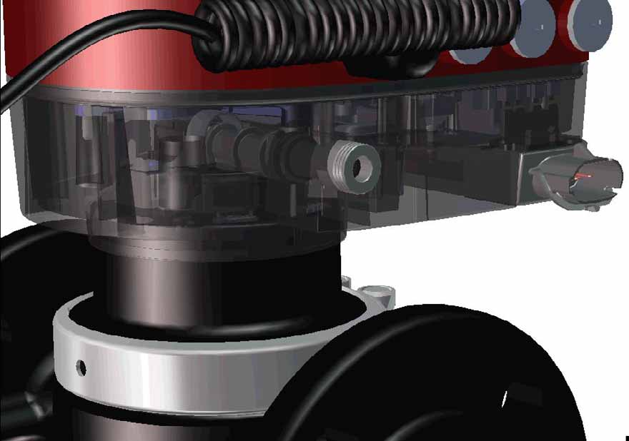 Se figur 13, pos. A. Pump korrekt installerad i horisontell ledning. Se figur 13, pos. B.