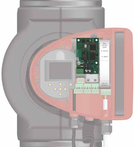 TM05 8458 2313 3 Montera CIM-modulen som bilden visar och klicka den på plats.