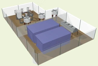 standardritningar, något som minskar det tillämpningsspecifika konstruktionsarbetet. Praktiskt taget all utrustning för ett normalt projekt kan specificeras från första början.