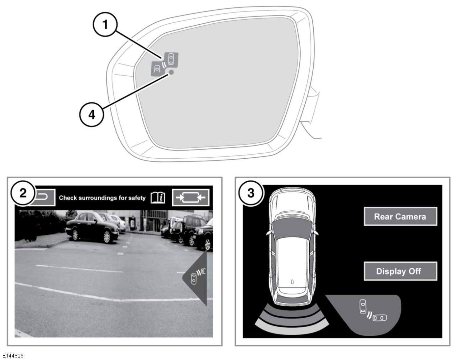 Hindervarnare vid parkering TRAFIKDETEKTERING VID BACKNING Systemet för trafikdetektering vid backning (RTD) är avsedd att komplettera, inte ersätta, säker körning, god iakttagelseförmåga och