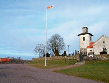 Altartavlan i Kropps kyrka är målad av Per Siegård.