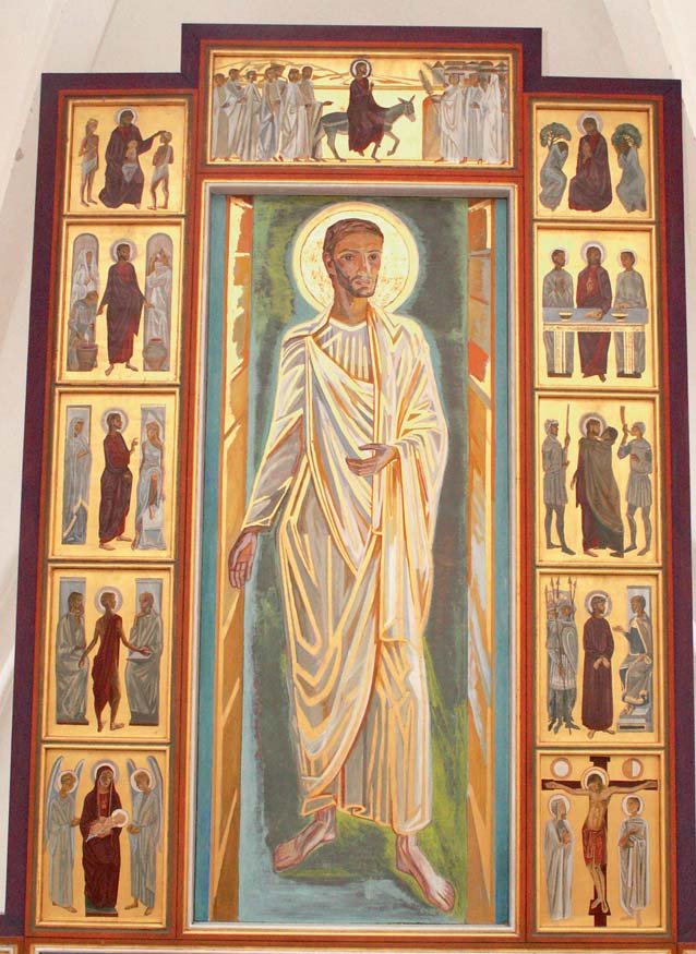 De liturgiska färgerna skiftar under kyrkoårets olika söndagar.