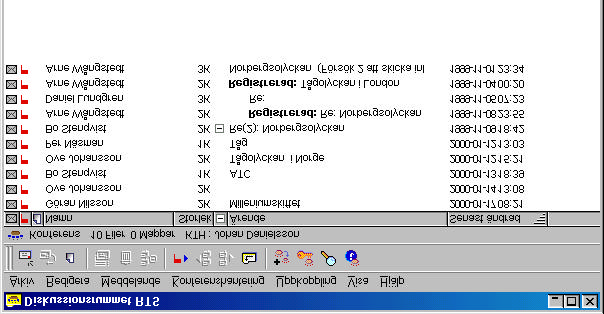 tidigare där man bl.a. hittar lärarbrevlådor, diskussionsrum, klassrum m.m. Samtliga av dessa områden har en kommunikationsform som bäst beskrivs som ngn form av Usenet-liknande layout.