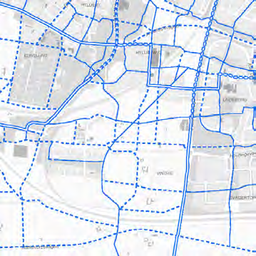 Frekvent arbetspendling kan förväntas mellan Hyllie station och de stora arbetsplatserna längs södra delen av Pildammsvägen samt mellan stationen och Svågertorp.