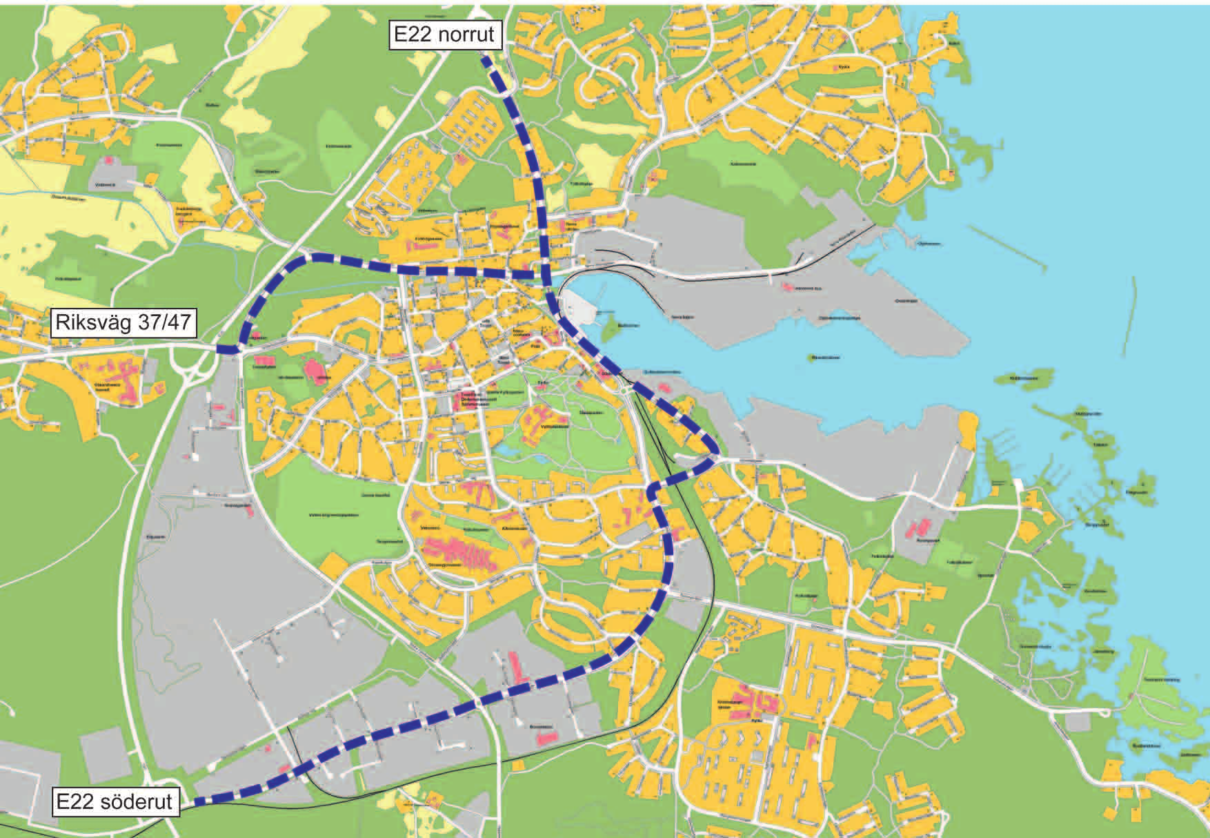 ANTAGANDEHANDLING DETALJPLAN FÖR DEL AV OSKARSHAMN 3:1 m.fl. FASTIGHETER - FÄRJETERMINALEN Karta 8.