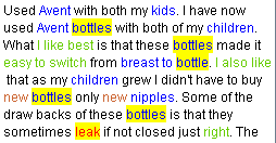 Baby bottles) 214 customers