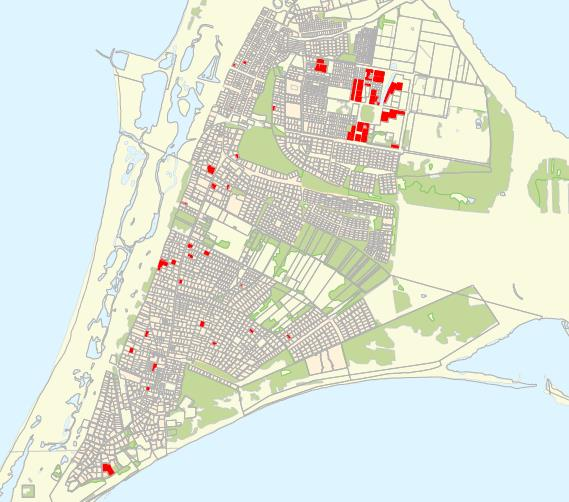 2015-10-30 102 (196) Outnyttjade byggrätter enligt länsstyrelsen och Lantmäteriet, våren 2014 Under perioden 2000-2012 har antalet fritidshus i Skanör med Falsterbo minskat i ungefär den utsträckning