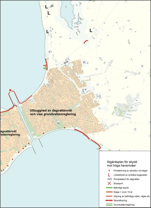 Höllviken omges (och tätorten består av) skyddsvärd natur och jordbruksmark.