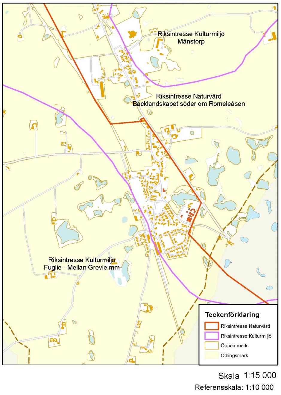 2015-10-30 186 (196) 7.8.5 Restriktioner och jordbruksmark. Restriktionskarta Östra Grevie. Plan- och exploateringsenheten Peter Åberg 2014-11-28.