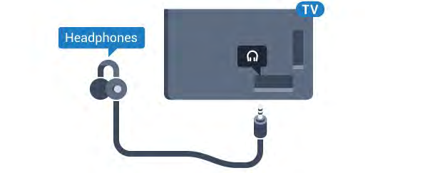 (minikontakt 3,5 mm) till AUDIO IN L/R på baksidan av TV:n. 4.