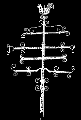 Ed nr 7, 1770 Enarmade kors I smidesjärn vanlig först under 1800-talets senare del. Förekommer i mindre antal i Värmland.