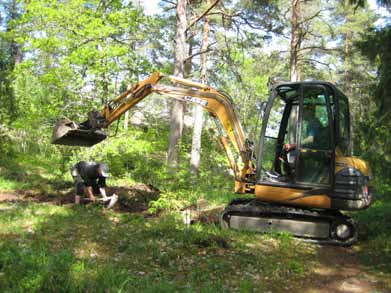 Odlaren Särskild utredning raä 521, 629, Odlaren 1:13 Eskilstuna