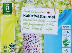 TVÄTTMEDEL Coop Änglamark.