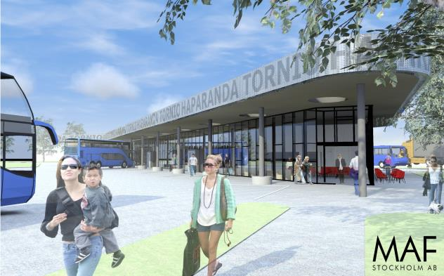ett: VAD? Sommaren 2012 togs det första spadtaget för bygget av ett nytt och gemensamt resecentrum på den svenska sidan av gränsen.