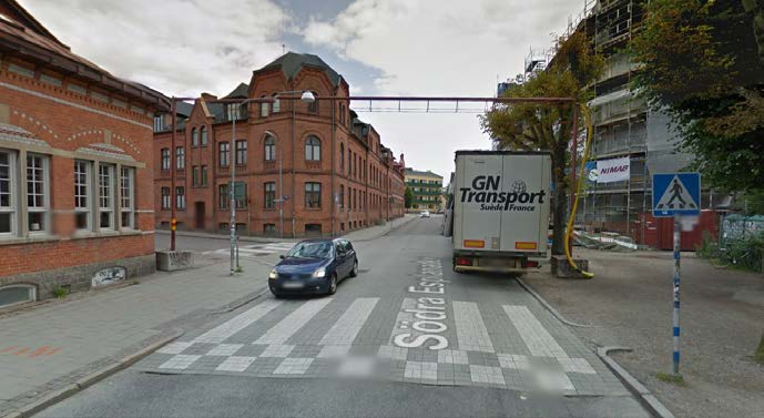 13 personer har skadats i korsningen Brunnsgatan - Dalbyvägen under 2011-2015. Två personer har skadats måttligt, resterande elva lindrigt.