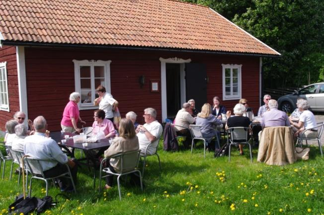 Fridegårdmuseumet Säsongen för gruppbesökare har börjat redan med ett antal bussar.