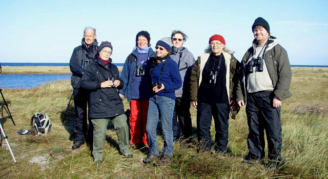 Kolabacken, Black, ringmärkningsguidning 6 oktober Nabben, fyren, Börringesjön, Kungshögen,